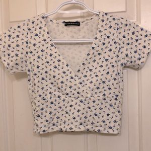 Brandy Melville flowers top